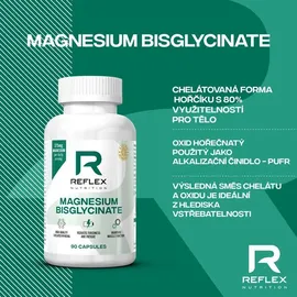 Reflex Nutrition Magnesium Bisglycinate Kapseln 90 St.