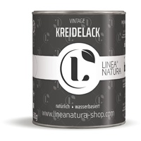 Linea Natura Vintage Kreidelack Kreidefarbe Möbellack Holzlack Antik Shabby Chic (500g, Dark Grey)