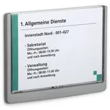 Durable Türschild Click Sign 21,0 x 14,8 cm Grau