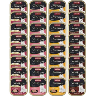 Animonda Vom Feinsten Adult Fleisch Vielfalt mit Geflügel 32 x 100 g