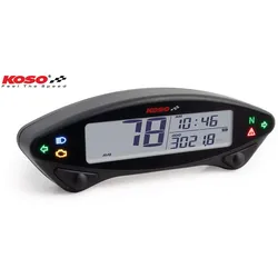 KOSO Digitaler Tachometer, DB EX-02, schwarz