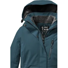 KILLTEC Damen Funktionsjacke/Outdoorjacke mit abzippbarer Kapuze KOW 140 WMN JCKT, hellpetrol, 48,