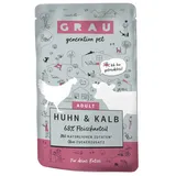 Grau Adult Getreidefrei Huhn & Kalb 32 x 125 g