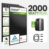 Tepto 2000W Balkonkraftwerk MaxPower mit 2 kWh Speicher EcoFlow STREAM Ultra