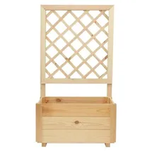 hardin 1fachgut Pflanzkasten mit Rankgitter 58 x 34 x 104 cm Kiefernholz