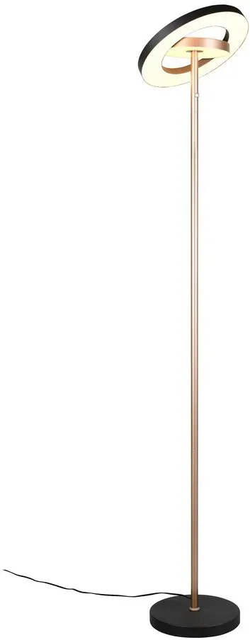 Trio Select LED-Stehlampe Guano Metall Coffee