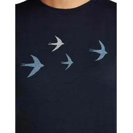 Icebreaker 150 Tech Lite Bird Transit dunkelblau S
