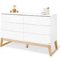 Pinolino Pinolino, Kinderzimmer-Set 'Bridge' extrabreit gross, 3-tlg. (Wickelkommode, Kinderkleiderschrank)