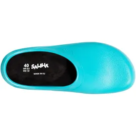 Saliha Multi Clog geschlossen türkis türkis Gr. 36