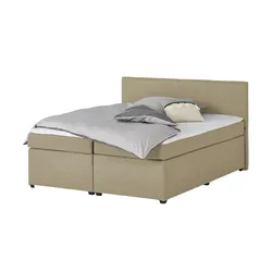 Boxspringbett  Countess ¦ beige ¦ Maße (cm): B: 167 H: 104