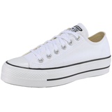 Converse Chuck Taylor All Star Platform Low Top White/Black/White 36