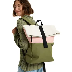 Tagesrucksack ROXY "Pop It", Damen, grün (oil grün), Kunstfaser, Rucksäcke