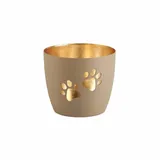 Giftcompany Windlicht Madras Eisen Gold