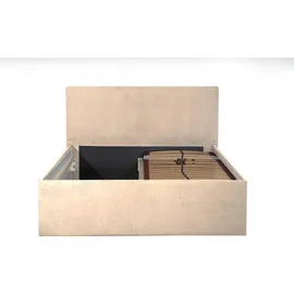 Halmon Schlafkomfort Betten Gent 100 x 200 cm H3 Beige