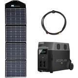 ECOFLOW Delta Pro 0% MwSt §12 III UstG 3600Wh Portable Powerstation mit 180W Sol...