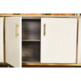 KAWOLA Sideboard Maria 150 x 76 x 40 cm Weiß