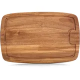 Zeller Schneidebrett mit Saftrille, Akazie, 40 x 26 cm,