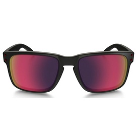 OAKLEY Holbrook OO9102-36 matte black/positive red iridium