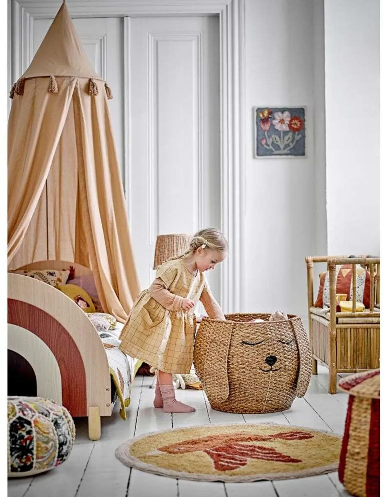 Aufbewahrung Bloomingville, Holz, für Kinderzimmer