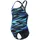 Speedo Hyperboom Allover Medalist Badeanzug Cobalt Pop 5-6 Jahre