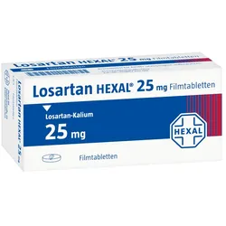 Losartan Hexal 25 mg Filmtabletten 98 St