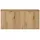 [en.casa] Waschtischunterschrank Skelbolu 120x60x40 Cm Eicheoptik [en.casa]