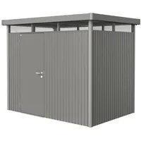 Biohort Aufpreis für Standardtüre mit Türanschlag links dunkelgrau-metallic/quarzgrau-metallic/silber-metallic