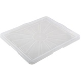 KEEEPER Deckel für Aufbewahrungsbox Franz, Größe: XXL, 52 x 43 cm, Franziska, Transparent