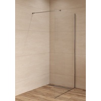 Duschabtrennung Duschtrennwand Duschwand Seitenwand freistehend Dusche 100x200cm