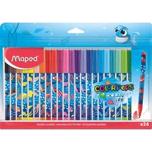 Maped Ocean Life Filzstifte farbsortiert, 24 St.