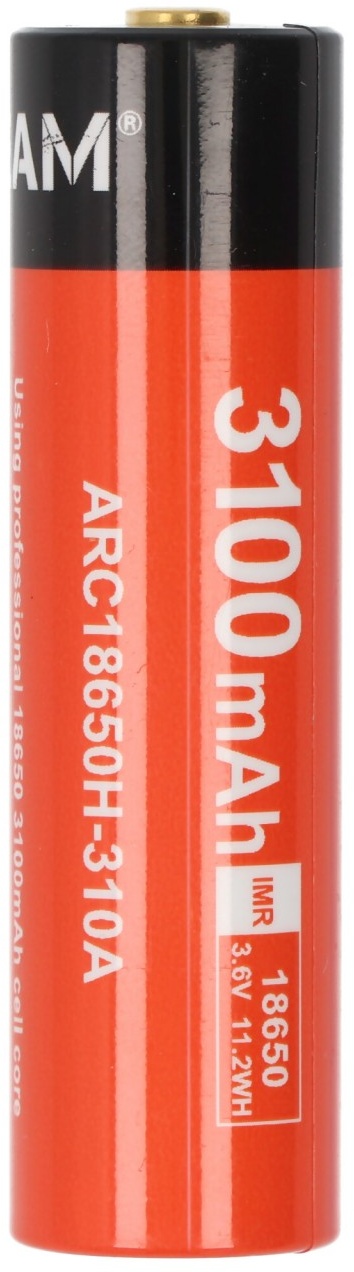 AceBeam 18650 3,7V 3100mAh Akku, nur passend für die AceBeam P15 LED-Taschenlampe