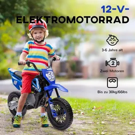 aiyaplay Elektro-Motorrad 12V blau (1-tlg)