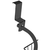 Wenko Türregal für Schuhe Schwarz