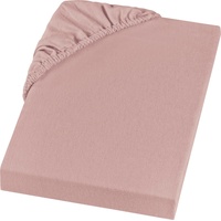 Setex Spannbettlaken »Feinbiber in Gr. 90x200, 140x200 oder 180x200 cm«, rosa