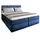 masseno Boxbett mit Bettkasten ¦ blau ¦ Maße cm B: 140 H: 98