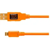 Tether Tools TetherPro USB 2.0 A Male to Micro B 5-pin Orange