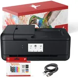 realink Bundle TS9550a Drucker (A3 mit Scanner und Kopierer) mit 10 XXL Druckerpatronen