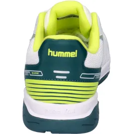hummel Court Control II White/Green/Yellow 39