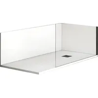MIRLO Duschrückwand Nexo weiß 70x170cm