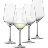 Schott Zwiesel Weißweinglas Tulip (4er-Set), zeitlose Weingläser für Weißwein, spülmaschinenfeste Tritan-Kristallgläser, Made in Germany (Art.-Nr. 123609), Klar, Kristall