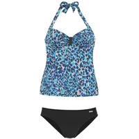 LASCANA Tankini Damen türkis-bedruckt Gr.36 Cup B