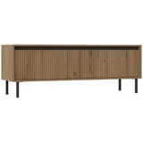 masseno OSTIA Lowboard 140,2x40x50 cm Gold/MDF