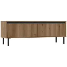 masseno OSTIA Lowboard 140,2x40x50 cm Gold/MDF