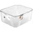 Rotho Aufbewahrungsbox Lona 42 x 35 x 17 cm 1-tlg. transparent