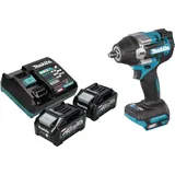 Makita TW 007 GM201 Akku Schlagschrauber 40 V max. 760 Nm 1/2'' Brushless + 2x Akku 4,0 Ah + Ladegerät