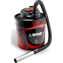Lavor Wash LAVOR Ashley 112, 18 l, Beutellos, Schwarz, Rot, Metall, 1 m, Flexibel - Schwarz/Rot