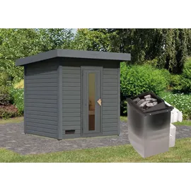 Karibu Melo 2 inkl. 9 kW Ofen + int. Steuerung