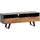 KADIMA DESIGN Lowboard 140x50x40 cm Schwarz Akazie/Massivholz