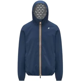 K-Way Jack Stretch Dot Kapuzenjacke nachtblau perlmutt - XL