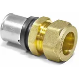 heima24 Pipetec Press-Übergang von Alu-Verbundrohr 20 x 2,0 mm auf 22 mm Kupferrohr 20x2 - 22mm PFUEK2022, DVGW, TH+U Pressfitting